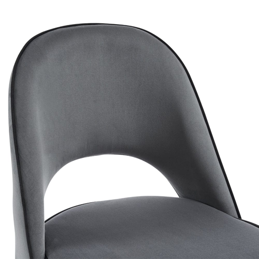 Set Of 2 Amore Upholstery Dining Chair with Legs