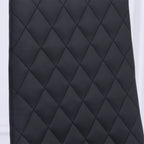 Set Of 4 Orsa Faux Leather Dining Chairs With Chrome Legs In Black