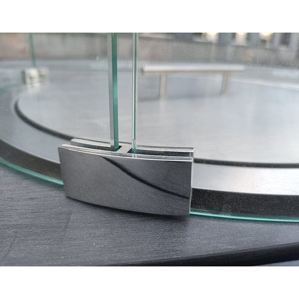 Aura 6 Seater Rattan Garden Furniture With Round/Rectangle Table Fire Pit Set In Grey