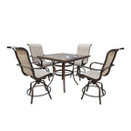 4 Seater Garden Bar Dining Table Set