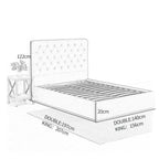 Pneumatic Velvet Bed Ottoman Storage Bed Double / King Bed Lift Up Storage Bed Frame with Tufted Headboard