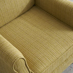 Ascot Velvet Pushback Recliner Chair