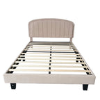 Aurora Plush Bed Frame with Head Board Single Bed or Double Bed