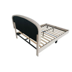 Aurora Plush Bed Frame with Head Board Single Bed or Double Bed