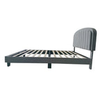 Aurora Plush Bed Frame with Head Board Single Bed or Double Bed