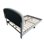 Aurora Plush Bed Frame with Head Board Single Bed or Double Bed