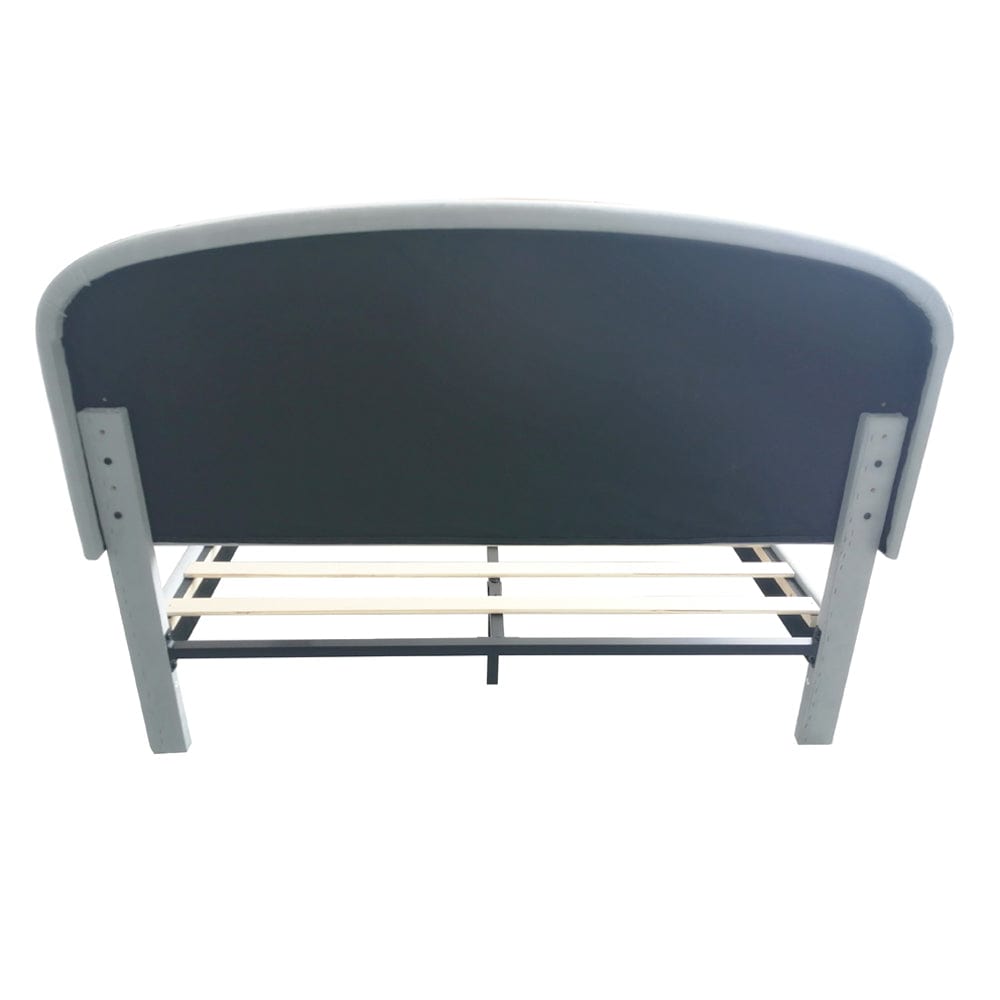 Aurora Plush Bed Frame with Head Board Single Bed or Double Bed