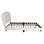 Aurora Plush Bed Frame with Head Board Single Bed or Double Bed