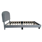 Aurora Plush Bed Frame with Head Board Single Bed or Double Bed