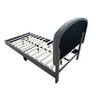 Aurora Plush Bed Frame with Head Board Single Bed or Double Bed
