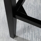 Avers Velvet Button Back Bar Stool Bar Chair