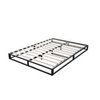 Basics Metal Platform Bed Frame with Slatted Frame Single Bed Double Bed King Bed