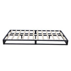 Basics Metal Platform Bed Frame with Slatted Frame Single Bed Double Bed King Bed