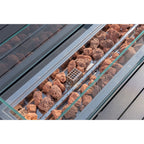 Berlin Large 9 seater Outdoor Fabric and Aluminium Corner Casual Dining Set with Firepit Table