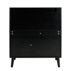 Boho 3+2 Drawers Chest Rattan Decorated Storage Cabinet