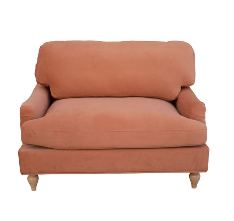 Bunburry Leisure Chair Upholstered Armchair With Ottoman