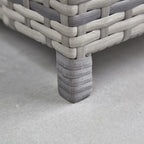 Barcelona Grey Modular 8 Seater Rattan Corner Sofa Set