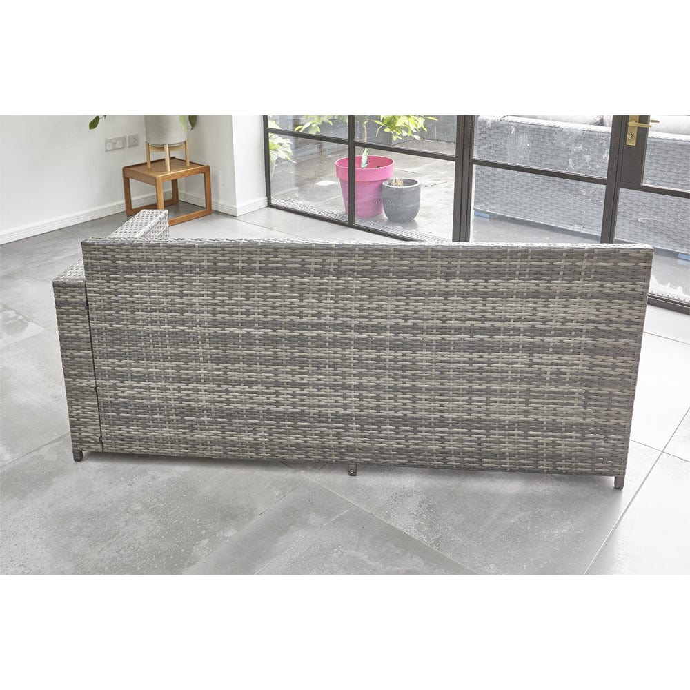 Barcelona Grey Modular 8 Seater Rattan Corner Sofa Set