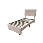Cibor Wooden Bed Frame with 2 Drawers Single Bed or Double Bed