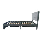 Cibor Wooden Bed Frame with 2 Drawers Single Bed or Double Bed