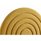 Crescent Ottoman Upholstered Lift Up Storage Bed Frame