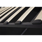 Ease Ottoman Storage Beige Boucle Teddy Fleece Pneumatic Lift Up Bed Frame Double or King Bed