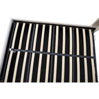 Ease Ottoman Storage Beige Boucle Teddy Fleece Pneumatic Lift Up Bed Frame Double or King Bed