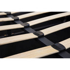 Ease Ottoman Storage Beige Boucle Teddy Fleece Pneumatic Lift Up Bed Frame Double or King Bed