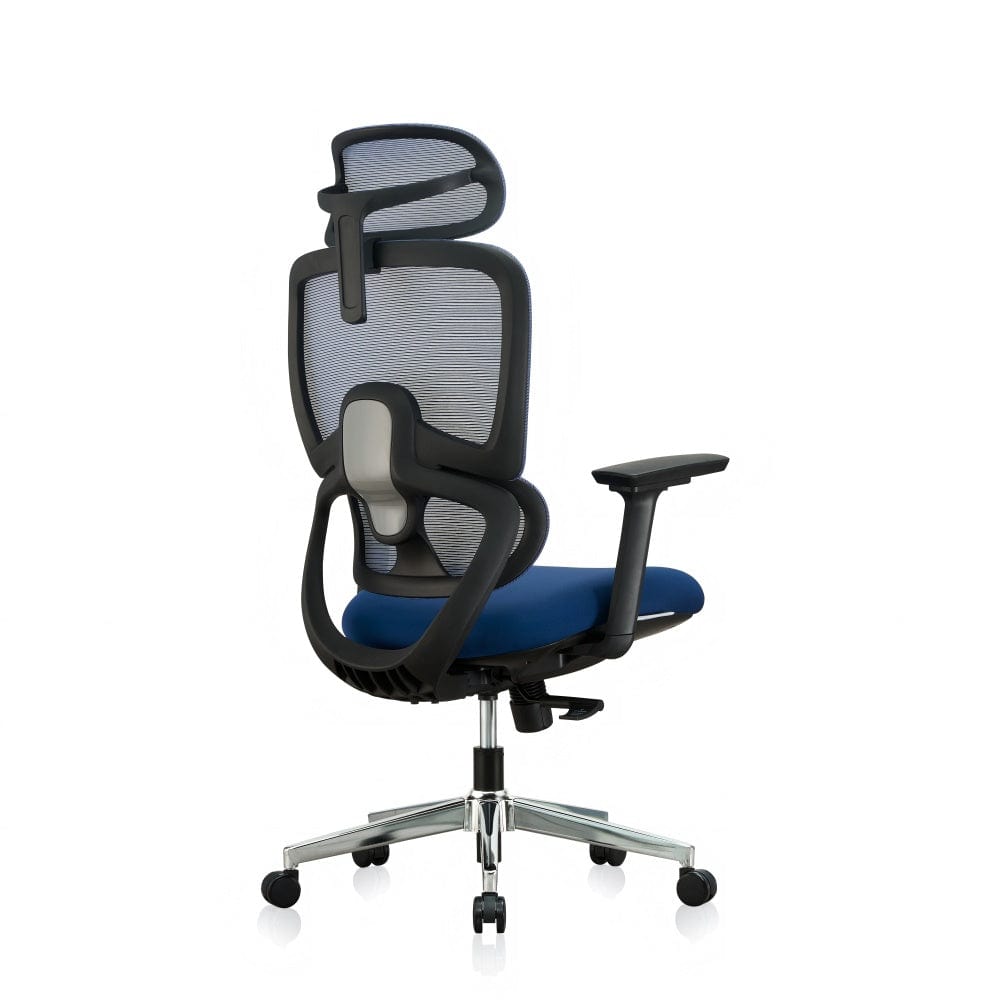 Premium Fabric Blend Ergonomic Office Chair Swivel Computer Task Chair with Headrest