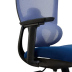 Premium Fabric Blend Ergonomic Office Chair Swivel Computer Task Chair with Headrest