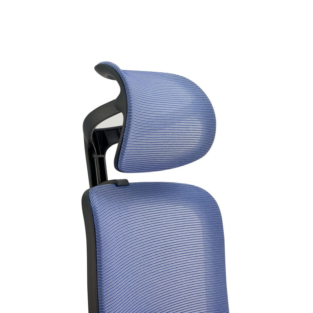 Premium Fabric Blend Ergonomic Office Chair Swivel Computer Task Chair with Headrest