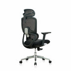 Premium Fabric Blend Ergonomic Office Chair Swivel Computer Task Chair with Headrest