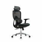 Premium Fabric Blend Ergonomic Office Chair Swivel Computer Task Chair with Headrest