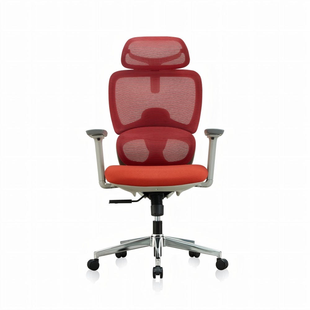 Premium Fabric Blend Ergonomic Office Chair Swivel Computer Task Chair with Headrest