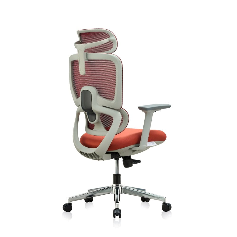 Premium Fabric Blend Ergonomic Office Chair Swivel Computer Task Chair with Headrest