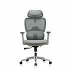 Premium Fabric Blend Ergonomic Office Chair Swivel Computer Task Chair with Headrest