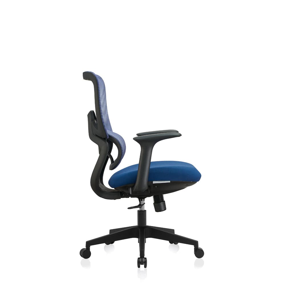 Premium Fabric Blend Ergonomic Office Chair with Headrest Option