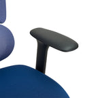 Premium Fabric Blend Ergonomic Office Chair with Headrest Option