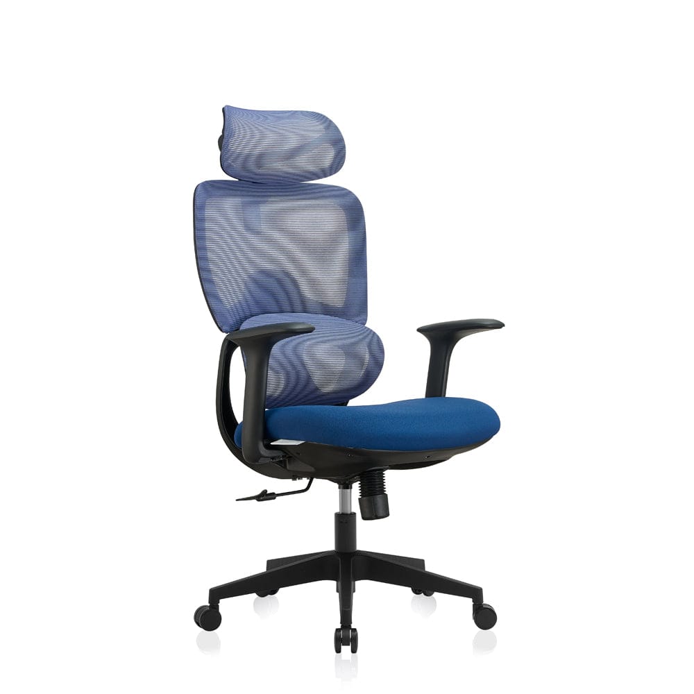 Premium Fabric Blend Ergonomic Office Chair with Headrest Option