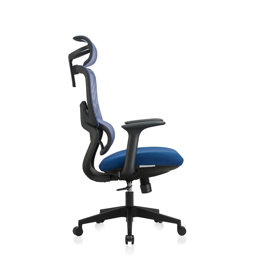 Premium Fabric Blend Ergonomic Office Chair with Headrest Option