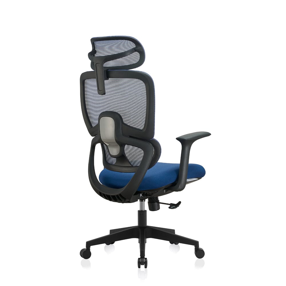 Premium Fabric Blend Ergonomic Office Chair with Headrest Option