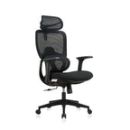 Premium Fabric Blend Ergonomic Office Chair with Headrest Option