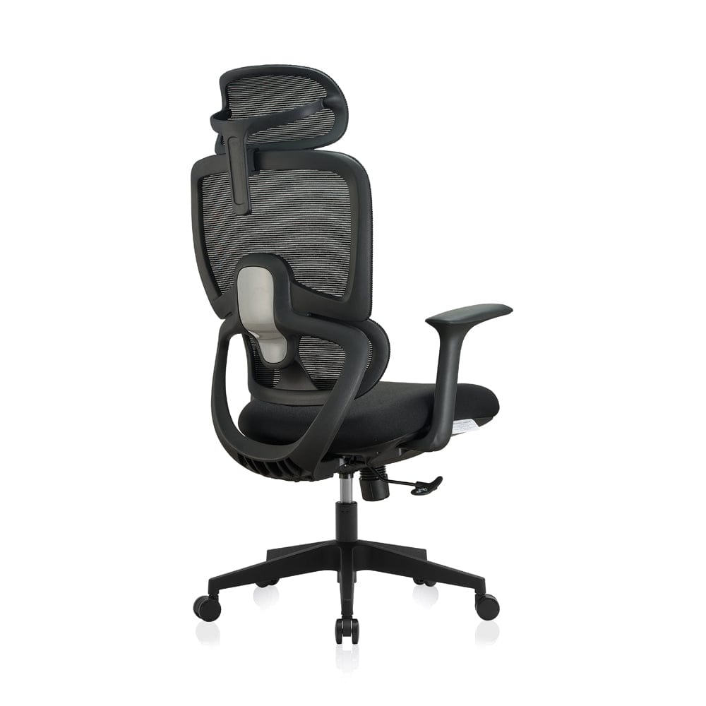 Premium Fabric Blend Ergonomic Office Chair with Headrest Option