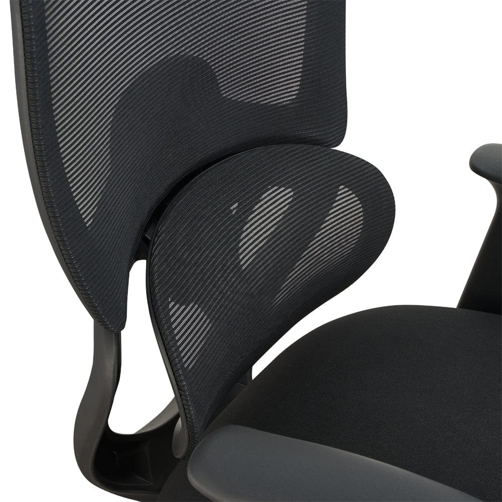 Premium Fabric Blend Ergonomic Office Chair with Headrest Option