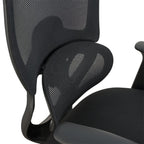 Premium Fabric Blend Ergonomic Office Chair with Headrest Option
