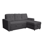 Avery Boucle Teddy Fleece Reversible Corner Sofa Bed With Storage Chaise