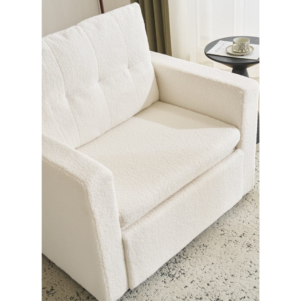 Avery 1 Seater Fold Out Upholstered Sofa Bed
