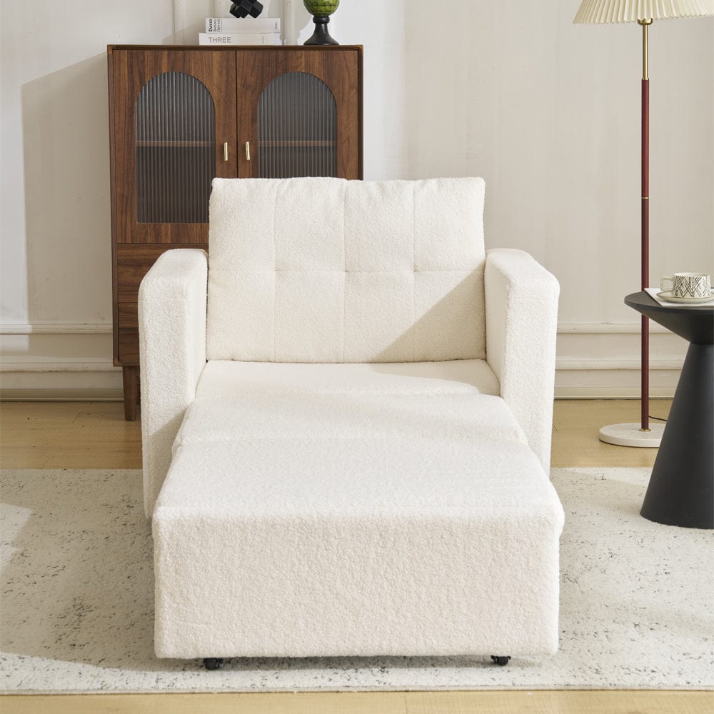 Avery 1 Seater Fold Out Upholstered Sofa Bed