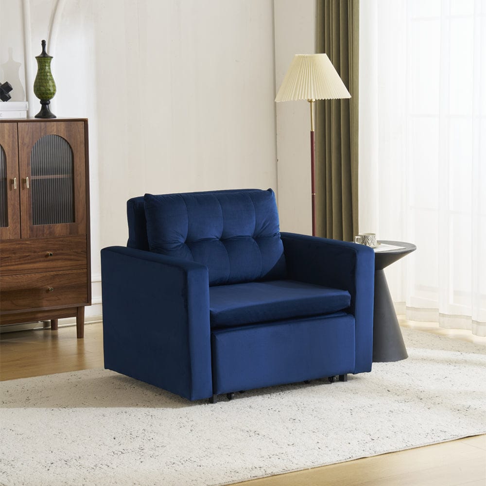 Avery 1 Seater Fold Out Upholstered Sofa Bed