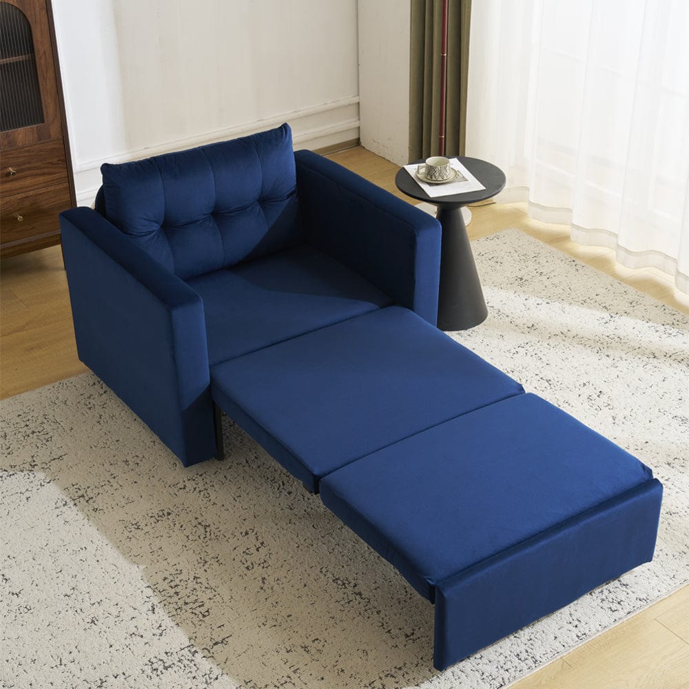 Avery 1 Seater Fold Out Upholstered Sofa Bed